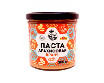 Паста кранч арахисовая 300 гр